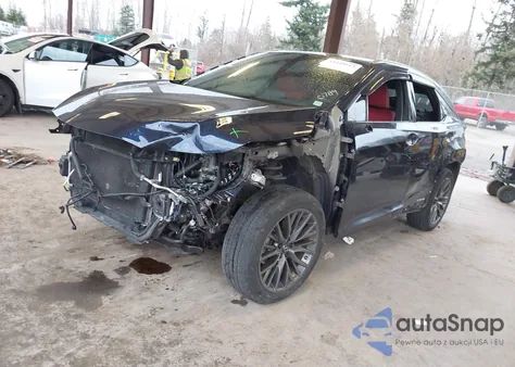 2022 Lexus Rx 450H F Sport Handling z USA, uszkodzony, nr VIN 2T2YGMDAXNC090789